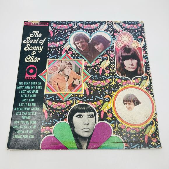 Sonny & Cher - The Best of Sonny & Cher 1967 LP Vinyl Record 1960"s Sonny Bono - Picture 1 of 4